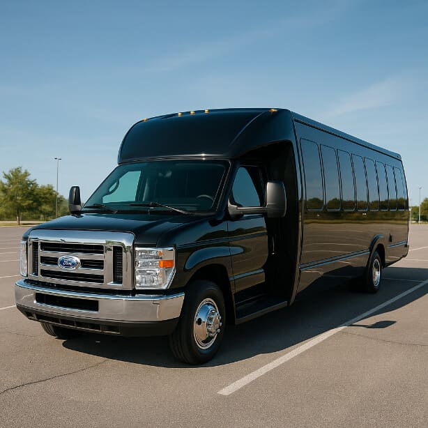 Charter Bus Rental Eden Prairie 18 Passenger Minibus