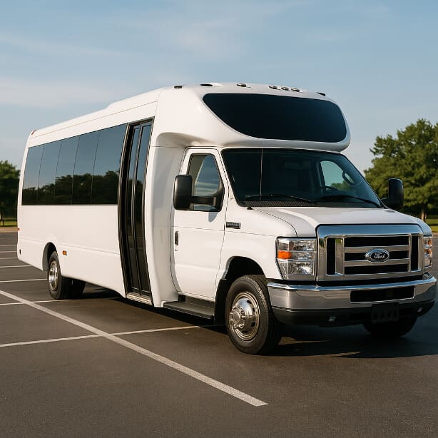 Charter Bus Rental Eden Prairie 20 Passenger Minibus